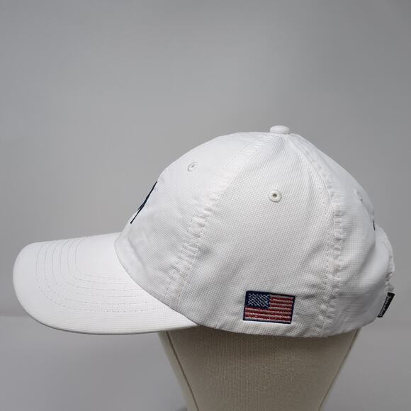 U.S. Energy Strapback Baseball Cap White One Size Adjustable 6 Panel Imperial - Picture 3 of 9